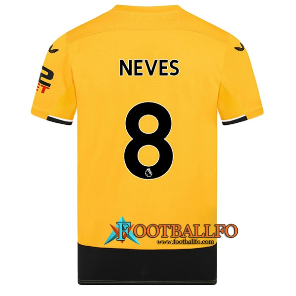 Camisetas De Futbol Wolves (NEVES #8) 2022/23 Primera