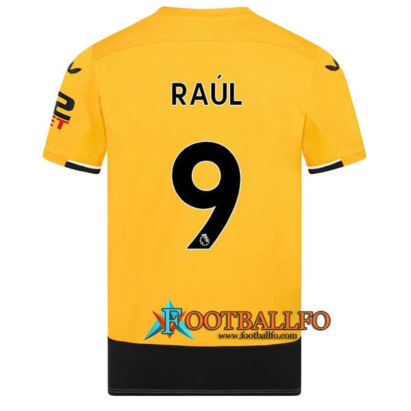 Camisetas De Futbol Wolves (RAÚL #9) 2022/23 Primera