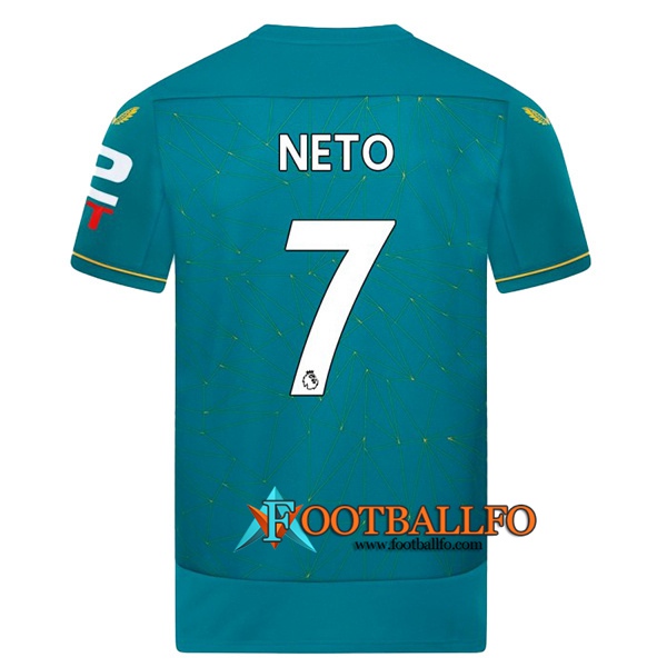 Camisetas De Futbol Wolves (NETO #7) 2022/23 Segunda