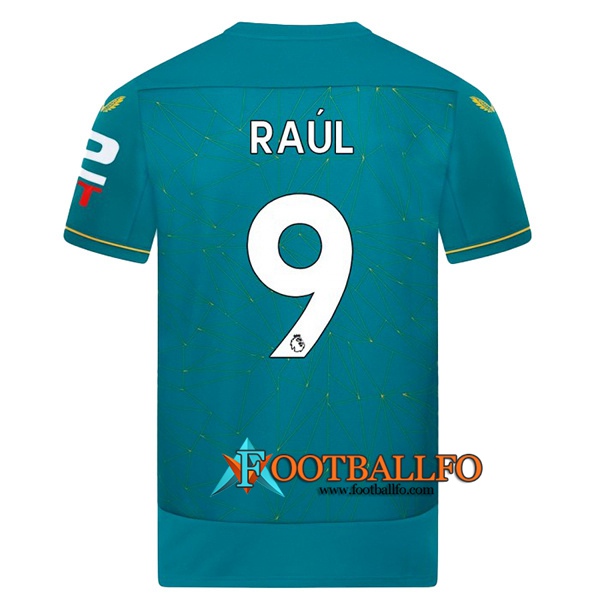 Camisetas De Futbol Wolves (RAÚL #9) 2022/23 Segunda