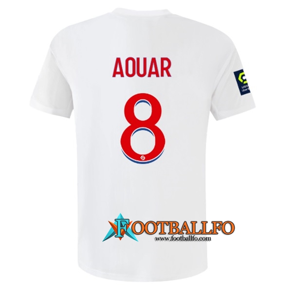 Camisetas De Futbol lyon (AOUAR #8) 2022/23 Primera