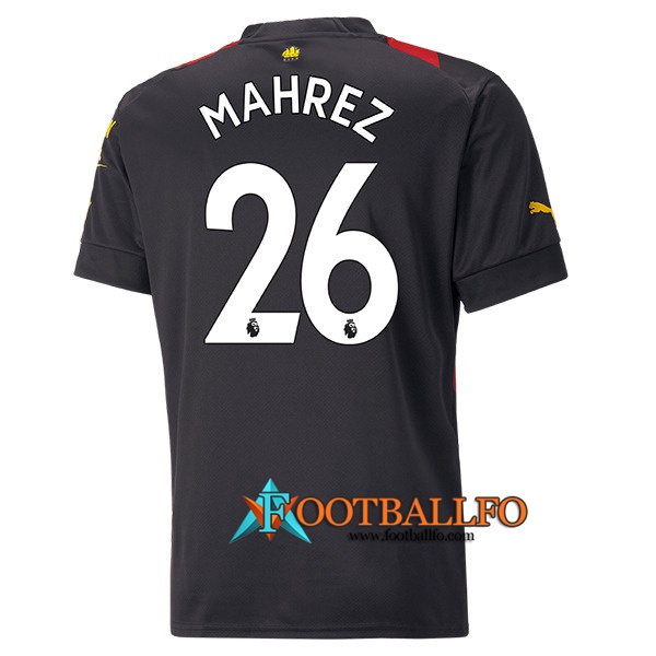 Camisetas De Futbol Manchester City (MAHREZ #26) 2022/23 Segunda