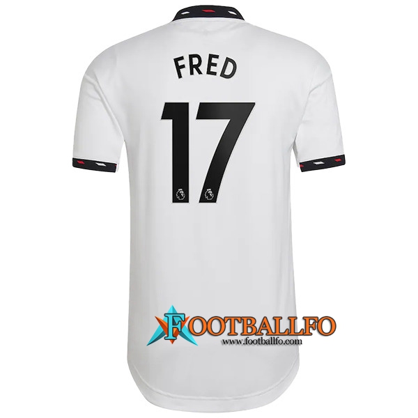 Camisetas De Futbol Manchester United (FRED #17) 2022/23 Segunda