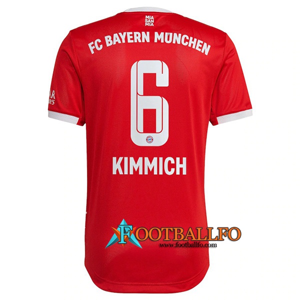 Camisetas De Futbol Bayern Munich (KIMMICH #6) 2022/23 Primera