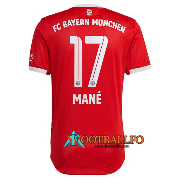 Camisetas De Futbol Bayern Munich (MANÉ #17) 2022/23 Primera