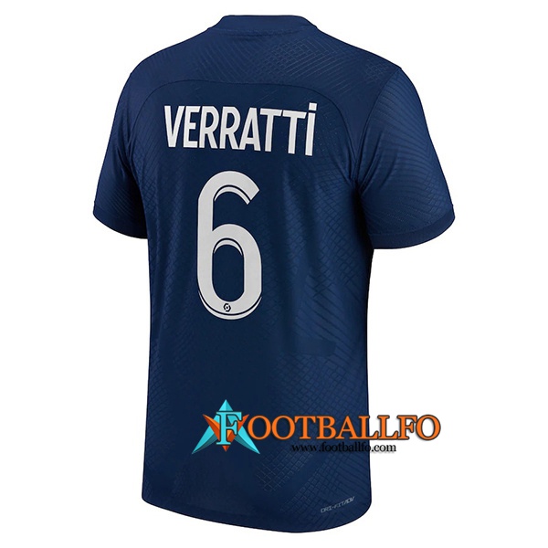 Camisetas De Futbol PSG (VERRATTI #6) 2022/23 Primera