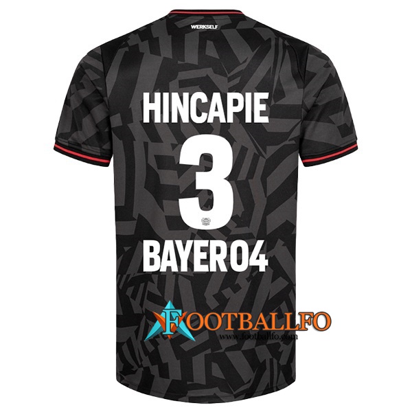 Camisetas De Futbol Leverkusen (HINCAPIE #3) 2022/23 Segunda