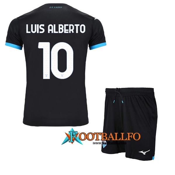 Camisetas De Futbol SS Lazio (LUIS ALBERTO #10) Ninos Segunda 2022/23