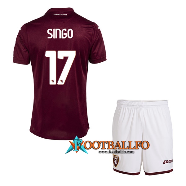 Camisetas De Futbol Torino (SINGO #17) Ninos Primera 2022/23