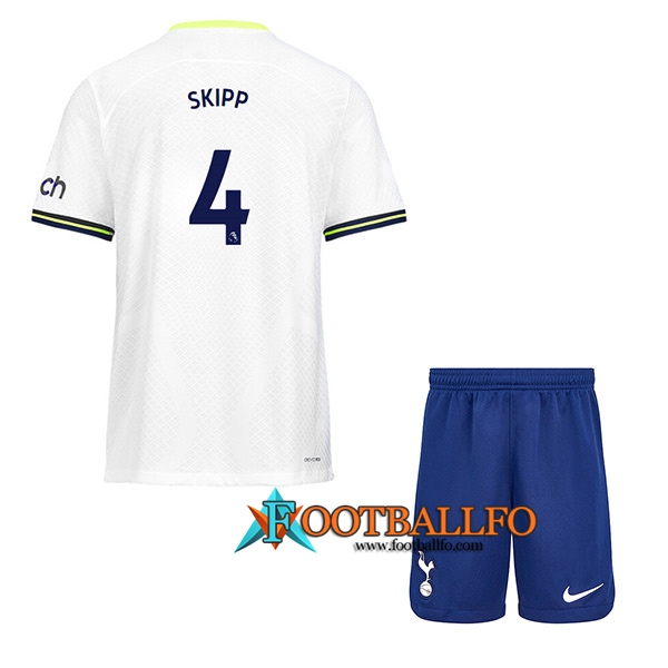 Camisetas De Futbol Tottenham Hotspur (SKIPP #4) Ninos Primera 2022/23