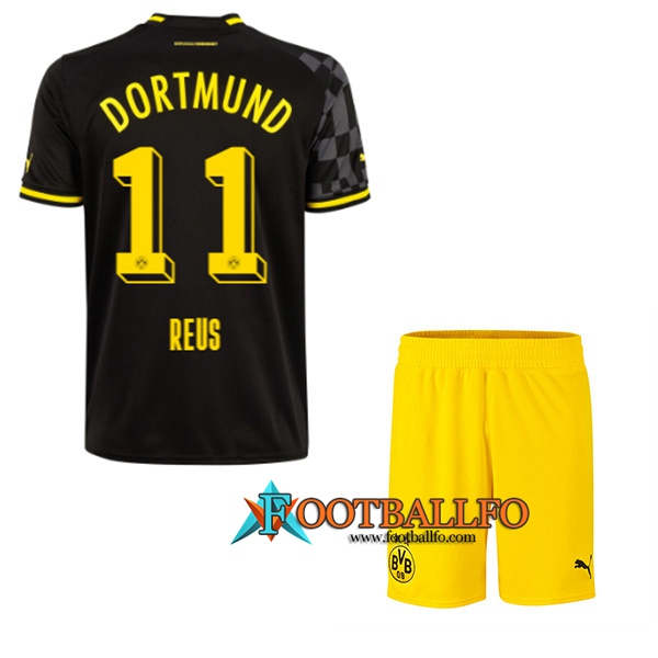 Camisetas De Futbol Dortmund BVB (REUS #11) Ninos Segunda 2022/23