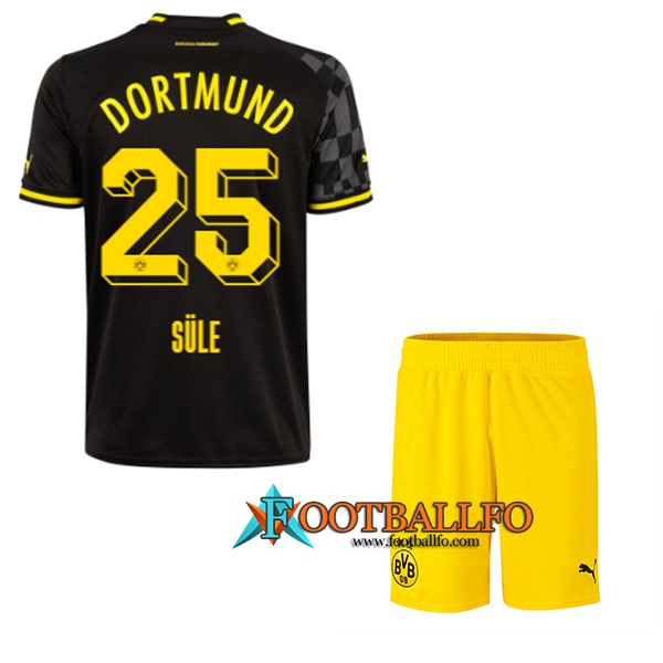 Camisetas De Futbol Dortmund BVB (SÜLE #25) Ninos Segunda 2022/23