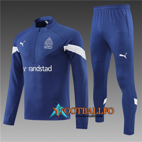 Chandal Equipos De Futbol Marsella Ninos Azul 2022/2023