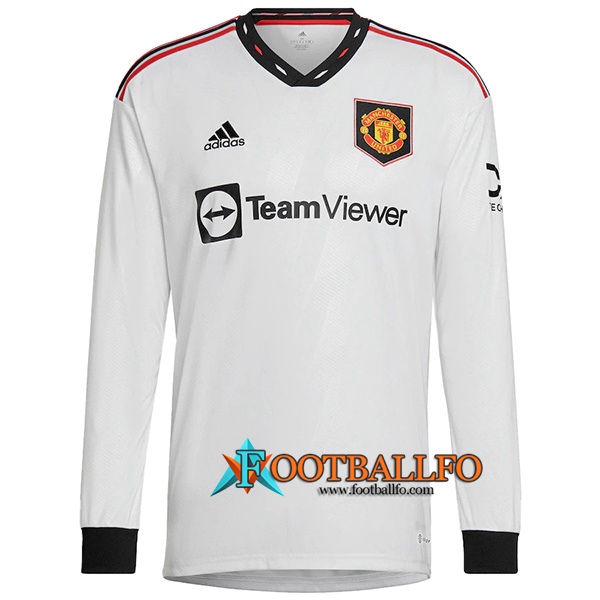 Nueva Camisetas De Futbol Manchester United Primera Manga Largas 2022/2023