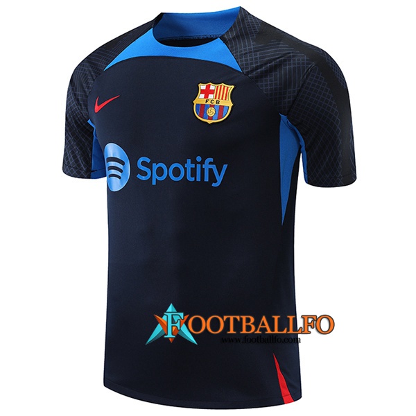 Camiseta Entrenamiento FC Barcelona Azul Marin 2022/2023