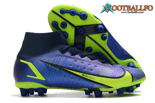 Nike Botas De Fútbol Superfly 8 Pro AG Azul marino