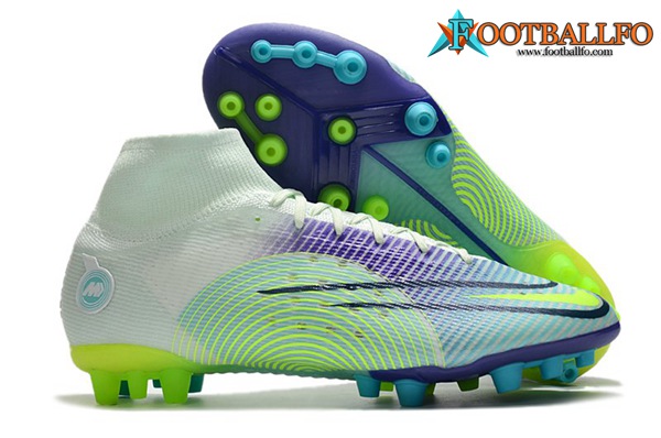 Nike Botas De Fútbol Superfly 8 Pro AG Verde/Violeta