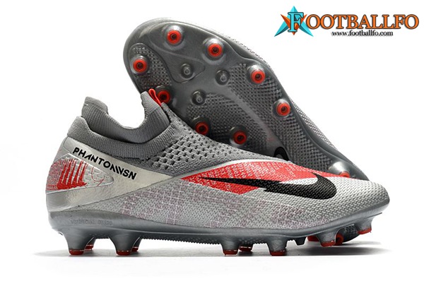 Nike Botas De Fútbol Phantom VSN 2 Elite DF AG-PRO Gris