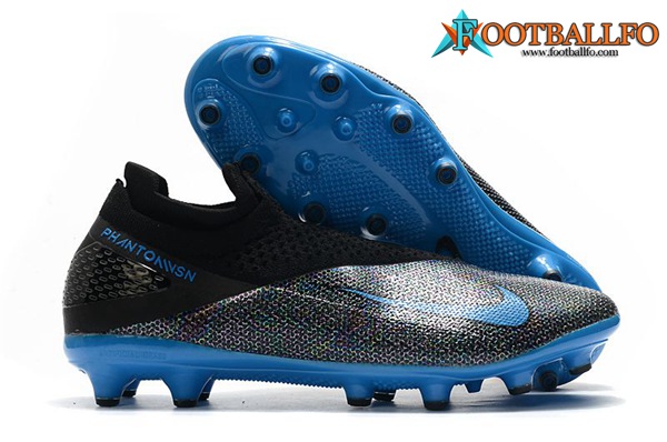 Nike Botas De Fútbol Phantom VSN 2 Elite DF AG-PRO Negro/Azul
