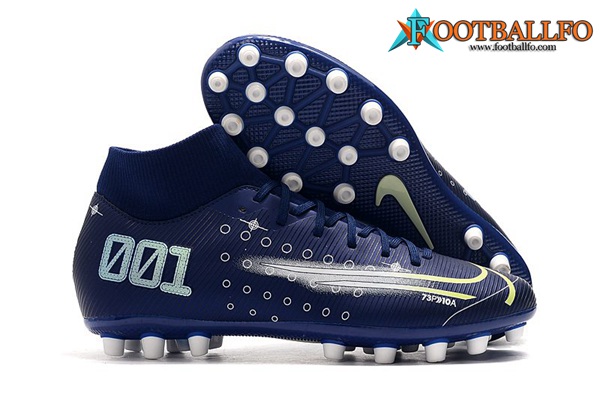 Nike Botas De Fútbol Superfly 7 Academy CR7 AG Azul marino