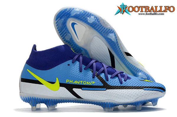 Nike Botas De Fútbol Phantom GT2 Dynamic Fit Elite FG Azul