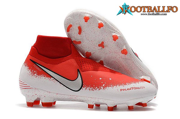 Nike Botas De Fútbol Phantom VSN Elite DF FG Rojo
