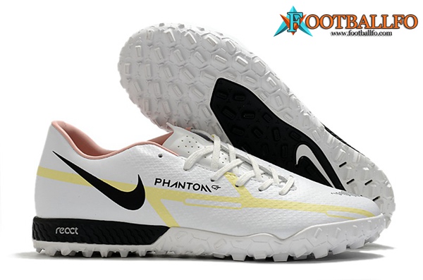 Nike Botas De Fútbol React Phantom GT2 Pro TF Blanco