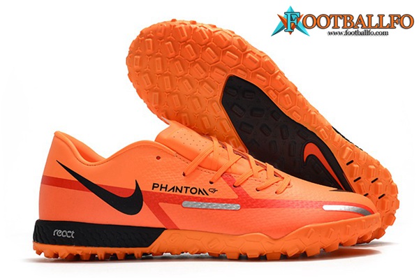 Nike Botas De Fútbol React Phantom GT2 Pro TF Naranja
