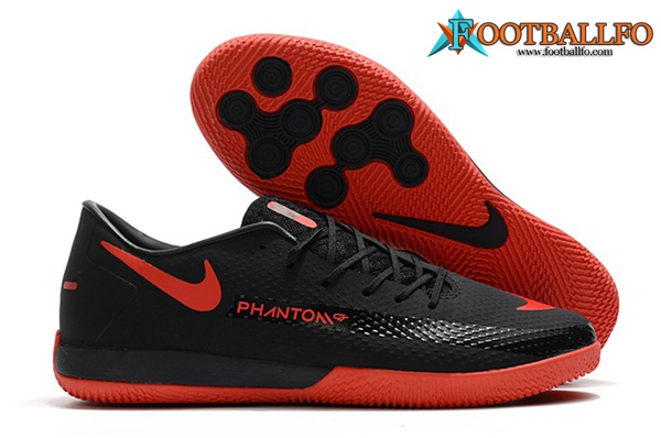 Nike Botas De Fútbol React Phantom GT Pro IC Negro