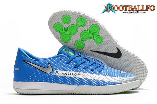 Nike Botas De Fútbol React Phantom GT Pro IC Azul