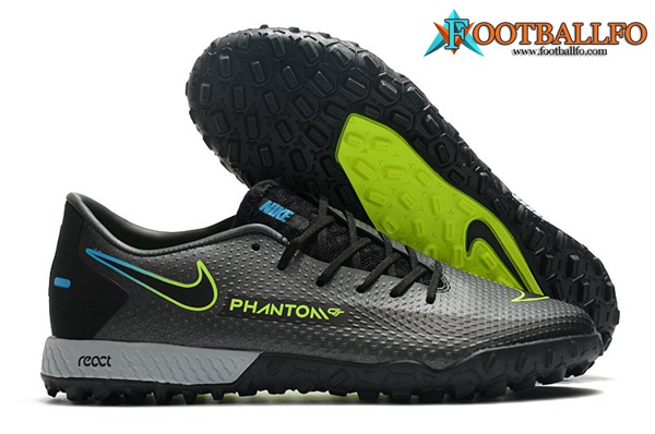 Nike Botas De Fútbol React Phantom GT Pro TF Negro