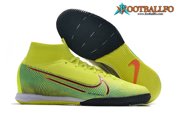 Nike Botas De Fútbol Mercurial Superfly 7 Elite MDS IC Amarillo/Verde
