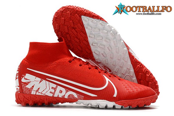 Nike Botas De Fútbol Mercurial Superfly 7 Elite MDS TF Rojo