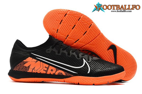 Nike Botas De Fútbol Vapor 13 Pro IC Negro/Naranja