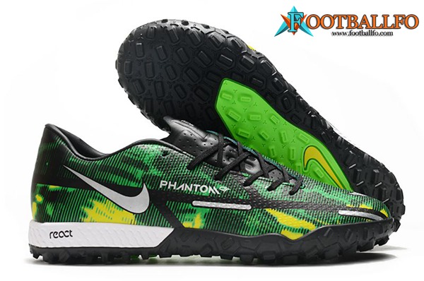 Nike Botas De Fútbol React Phantom GT2 Pro TF Verde