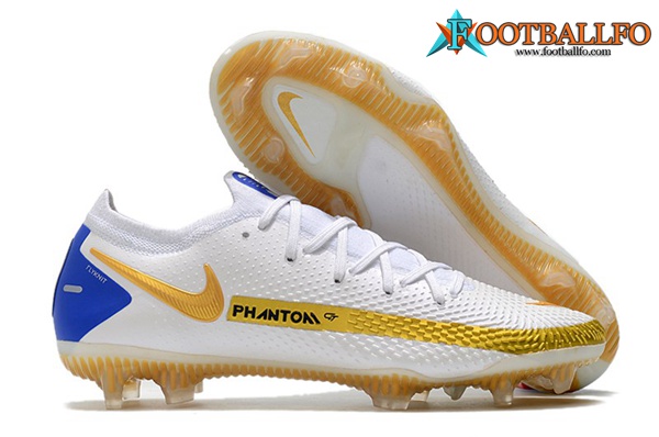 Nike Botas De Fútbol Phantom GT Elite FG Blanco