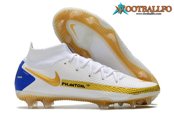 Nike Botas De Fútbol Phantom GT Elite Dynamic Fit FG Blanco