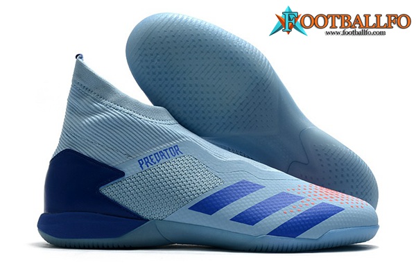 Adidas Botas De Fútbol PREDATOR 20.3 Laceless IN Azul Claro