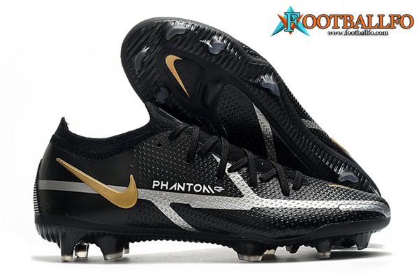 Nike Botas De Fútbol Phantom GT2 Elite FG Negro