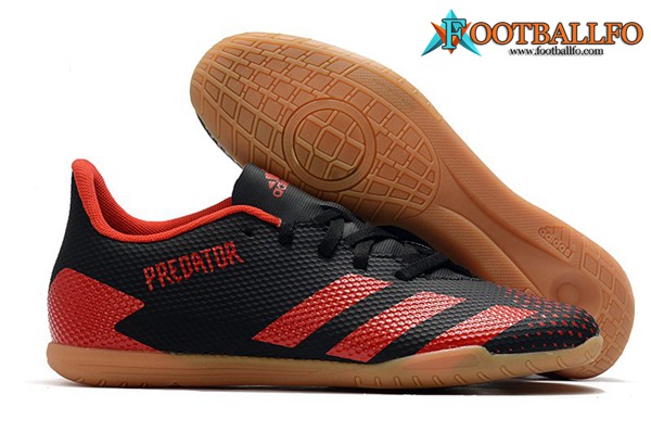 Adidas Botas De Fútbol Predator 20.4 IN Sale Negro/Rojo