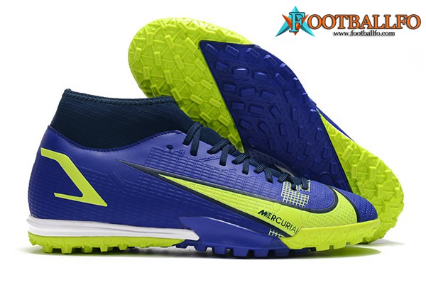 Nike Botas De Fútbol Superfly 8 Academy TF Azul Oscuro