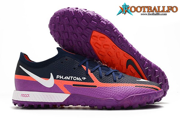 Nike Botas De Fútbol Phantom GT Pro TF Violeta/Azul