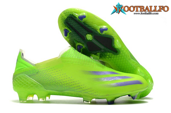 Adidas Botas De Fútbol X Ghosted FG39-45 Verde