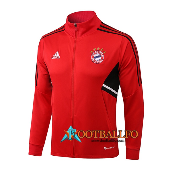 Chaquetas Futbol Bayern Munich Rojo 2022/2023
