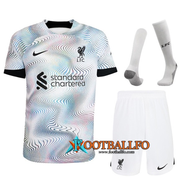 Camiseta Futbol FC Liverpool Segunda (Cortos + Calcetines) 2022/2023