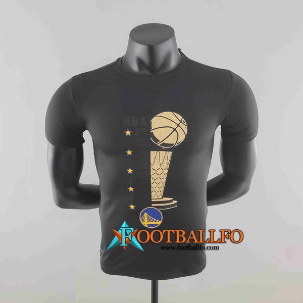 NBA Golden State Warriors T-Shirt Negro #K000218
