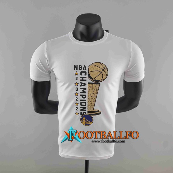 NBA Golden State Warriors T-Shirt Blanco #K000219