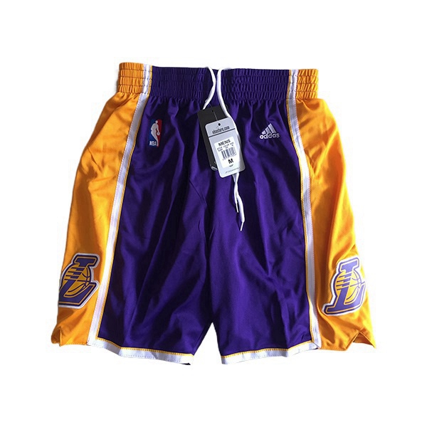 Cortos NBA Los Angeles Lakers Violeta