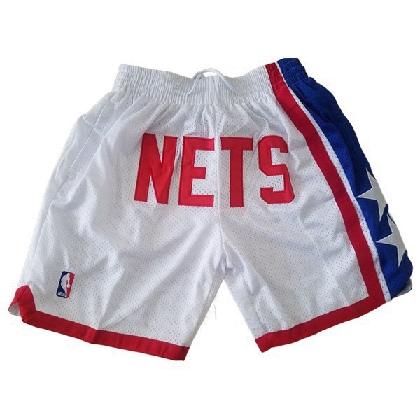 Cortos NBA Brooklyn Nets Blanco