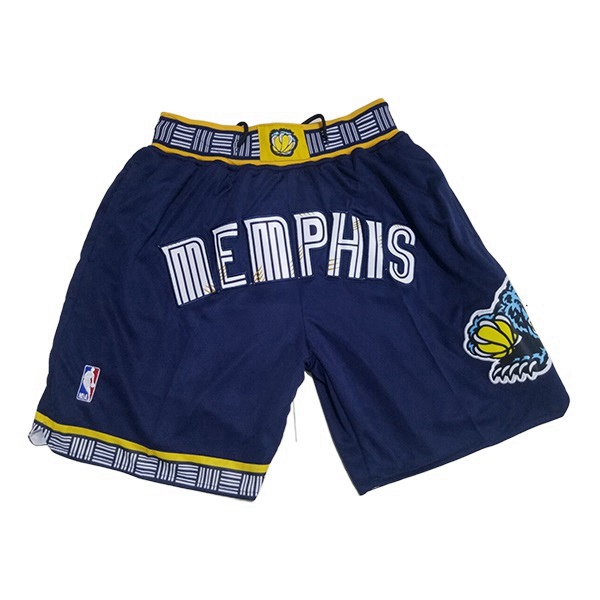 Cortos NBA Memphis Grizzlies Azul marino